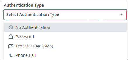 Password Authentication Types